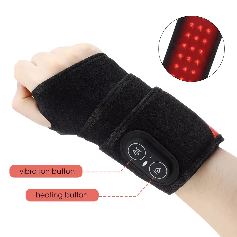Heatroo Pulse: red light & vibration wrist support