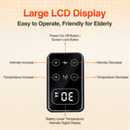 Heatroo KneePro: 3-Level vibration & 5-Level heating knee massager