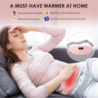 Heatroo ProBelt: rechargeable heated waist massager for menstrual relief