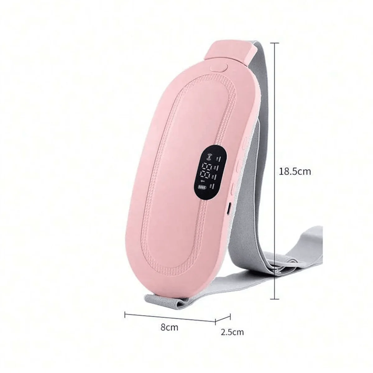 Heatroo ProBelt: rechargeable heated waist massager for menstrual relief