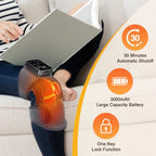Heatroo KneePro: 3-Level vibration & 5-Level heating knee massager