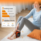 Heatroo FootWave: Heated Vibration Ankle & Foot Massager for Joint Relief