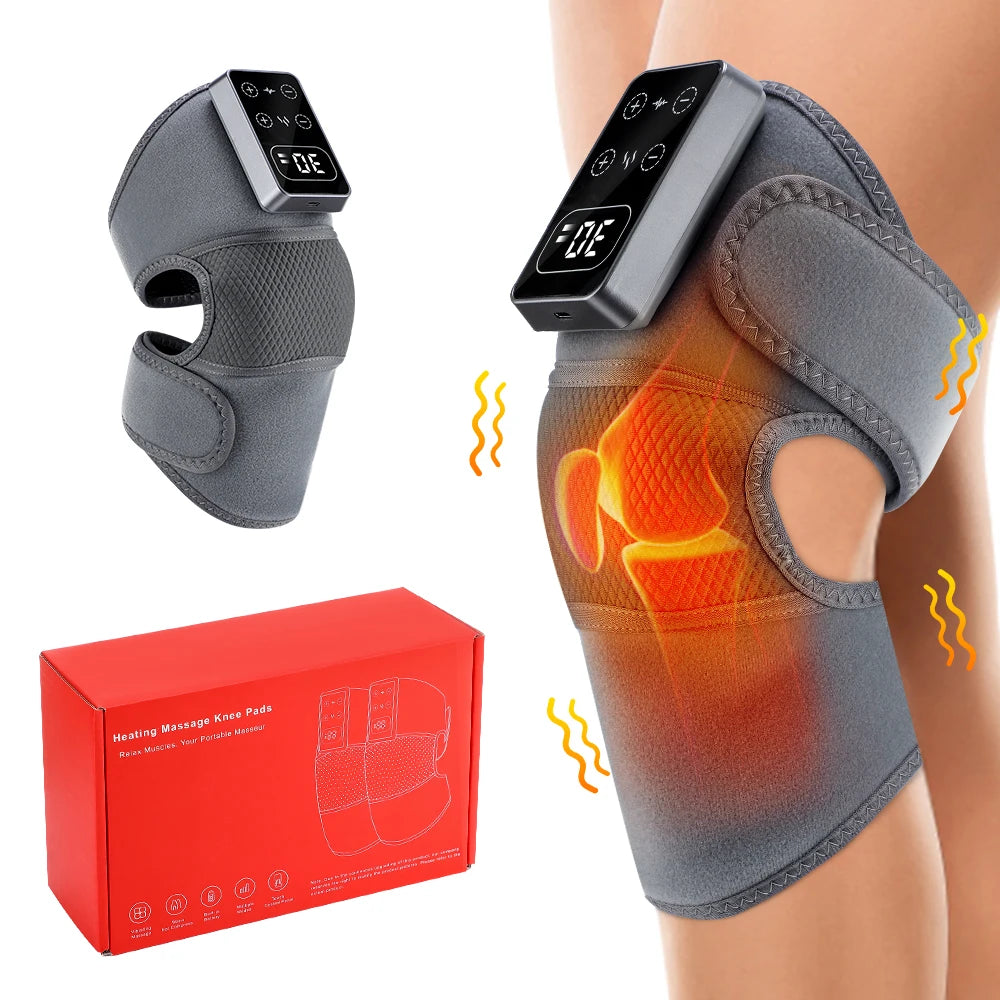 Heatroo KneePro: 3-Level vibration & 5-Level heating knee massager