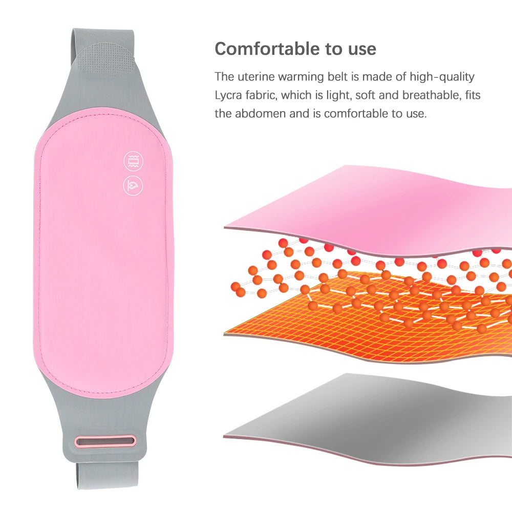 Heatroo ComfortBelt: corded heated waist massager for menstrual relief
